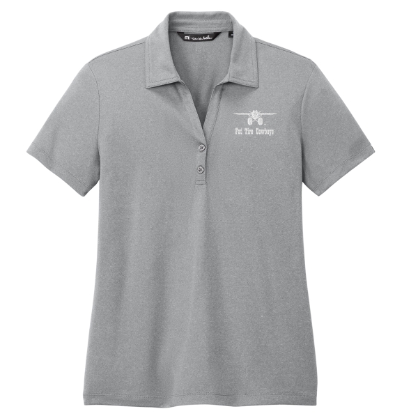 FTC Travis Mathew Women's Coto Performance Polo - Quiet Shade Grey
