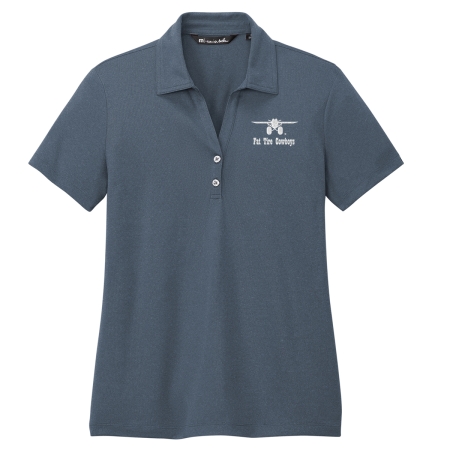 FTC Travis Mathew Women's Coto Performance Polo - Vintage Indigo