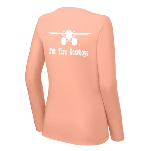 FTC Women's Long Sleeve SPF Shirt - Soft Coral
