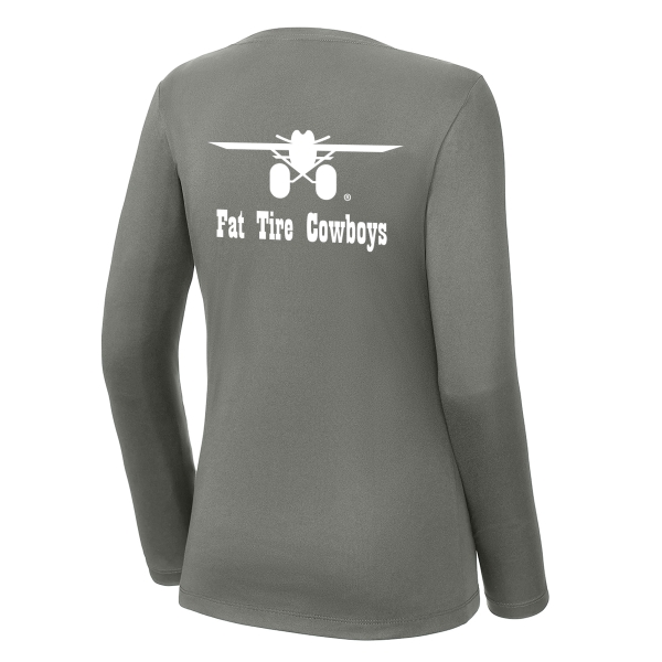 FTC Women's Long Sleeve SPF Shirt - Smoke Grey
